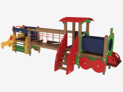 Kinderspielanlage Lokomotive (5105)