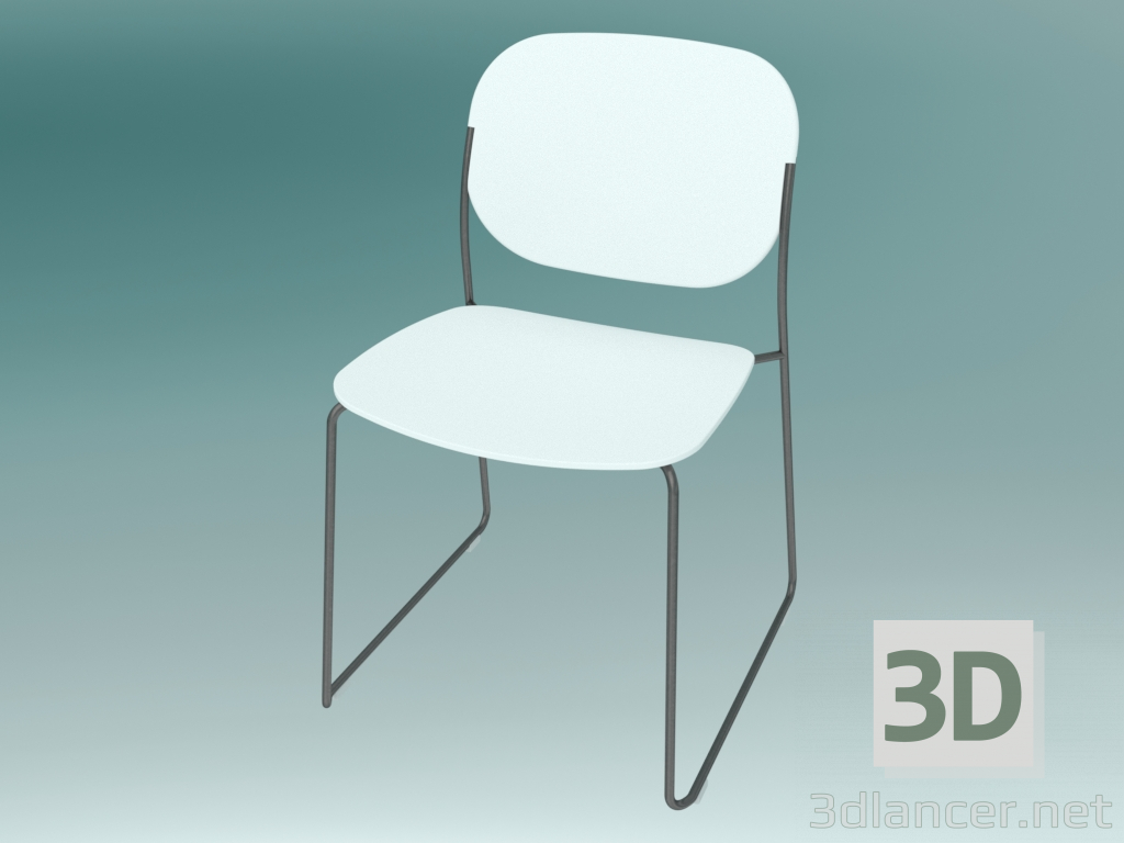Modelo 3d Cadeira empilhável OLO (S170) - preview