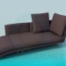 3d model Sofa couch - preview