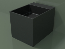Countertop washbasin (01UN12302, Deep Nocturne C38, L 36, P 48, H 36 cm)