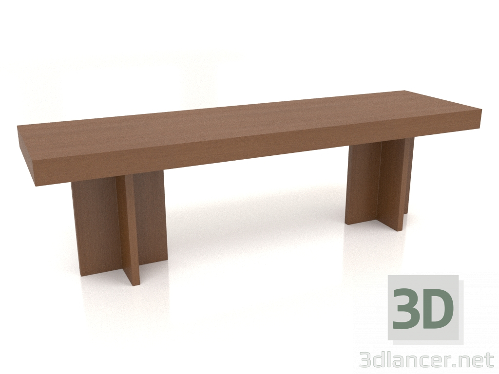 3 डी मॉडल बेंच वीके 14 (1600x450x475, लकड़ी की भूरी रोशनी) - पूर्वावलोकन