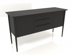 Mueble MC 01 (1660x565x885, madera negra)