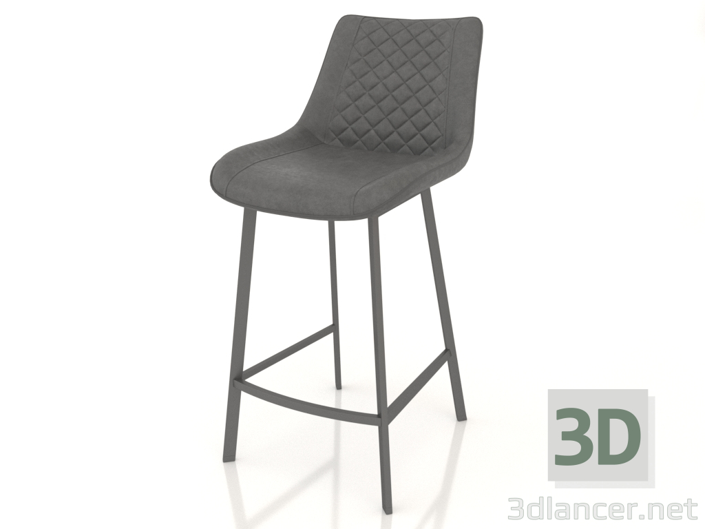 3D modeli Yarı bar sandalyesi Trix (65) 7 - önizleme