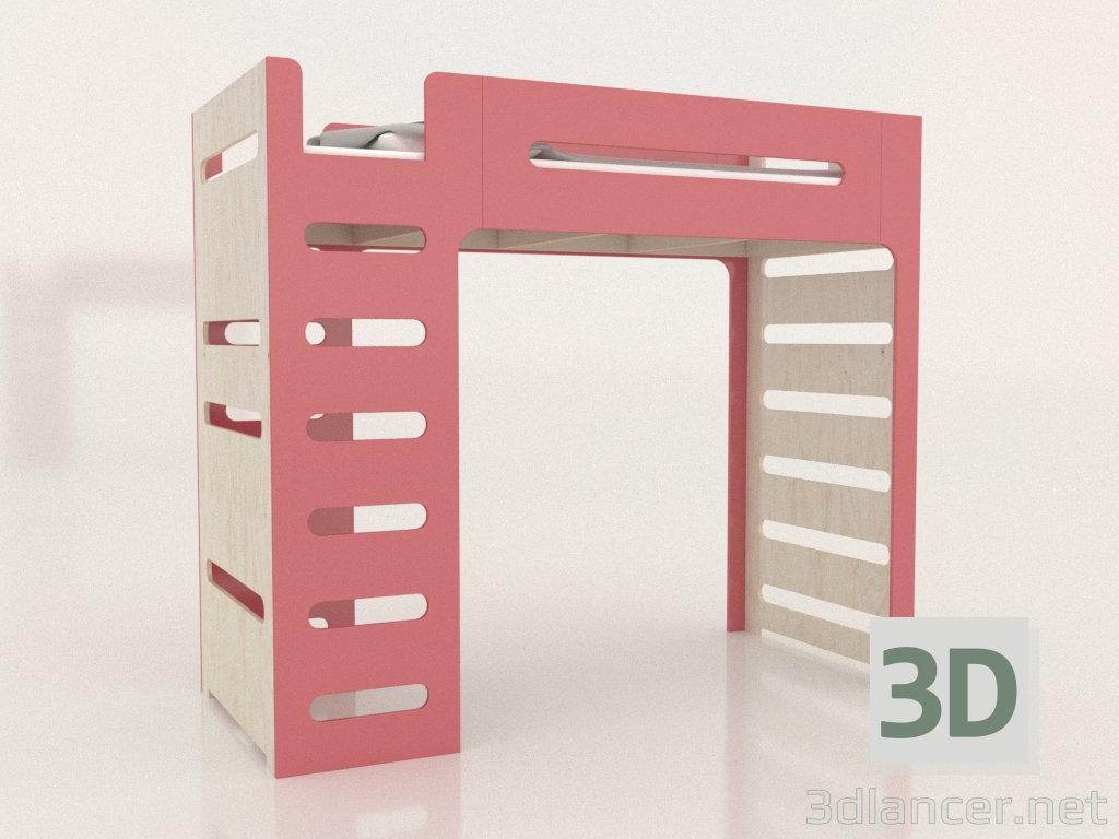 3D modeli Loft yatak MOVE GL (FEMGL2) - önizleme