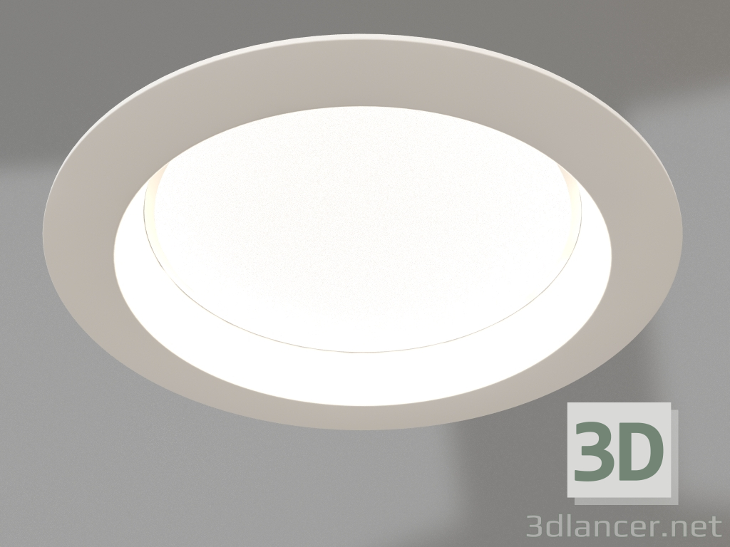 modello 3D Lampada IM-CYCLONE-R280-40W Bianco6000 (WH, 90 gradi) - anteprima
