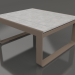 modèle 3D Table club 80 (DEKTON Kreta, Bronze) - preview