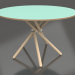 3d model Dining table Hector 120 (Light Linoleum Mint) - preview