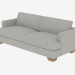 modèle 3D canapé-lit double (208) - preview