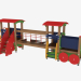 modello 3D Complesso di giochi per bambini Lokomotiv (5106) - anteprima