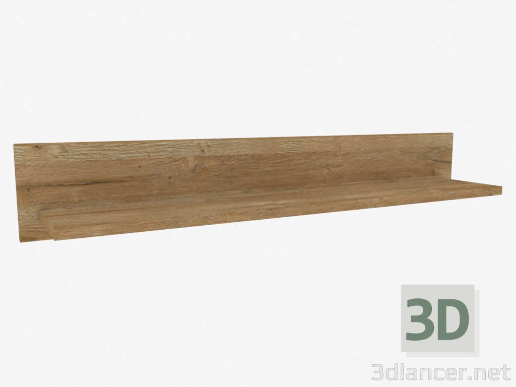 3 डी मॉडल शेल्फ (TYPE CNAP01) - पूर्वावलोकन