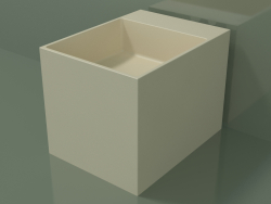 Vasque à poser (01UN12302, Bone C39, L 36, P 48, H 36 cm)