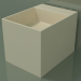modèle 3D Vasque à poser (01UN12302, Bone C39, L 36, P 48, H 36 cm) - preview