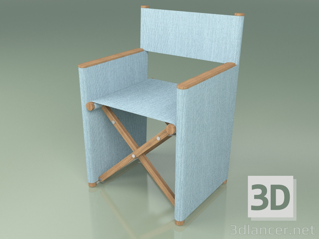 modèle 3D Chaise de réalisateur 001 (Ciel) - preview