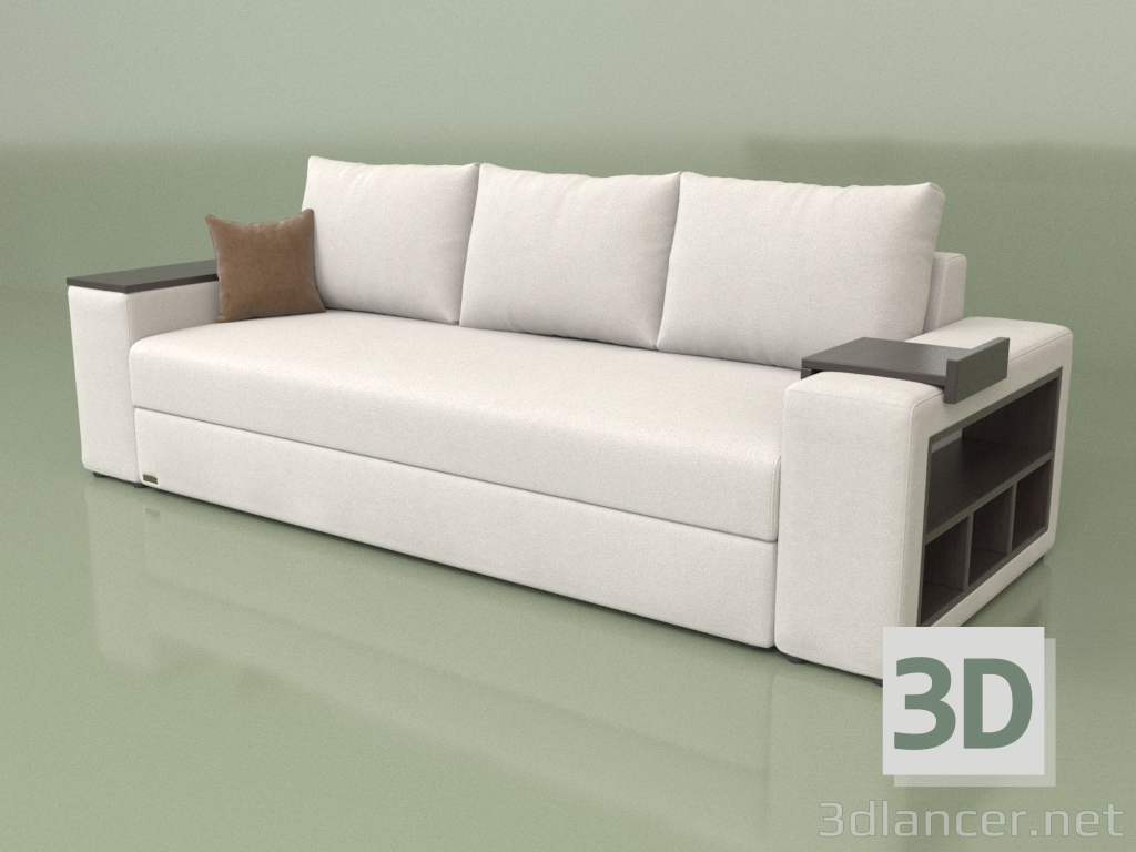 3D modeli Üçlü kanepe Verona - önizleme