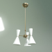 modello 3D Lampada da soffitto Stilnovo Style 3 lampade (bianco) - anteprima