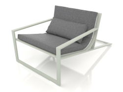 Unique club chair (Cement gray)