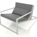 3d model Unique club chair (Cement gray) - preview