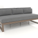 3D Modell Modulares Sofa, Abschnitt 4 (Bronze) - Vorschau