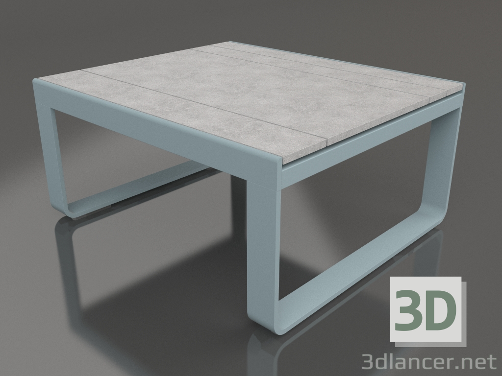 modèle 3D Table club 80 (DEKTON Kreta, Bleu gris) - preview