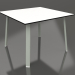 modello 3D Tavolo da pranzo 100 (Grigio cemento, Fenolico) - anteprima