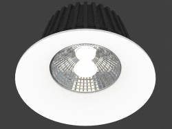 luminaria empotrada LED (DL18838_9W Blanco R Dim 4000K)