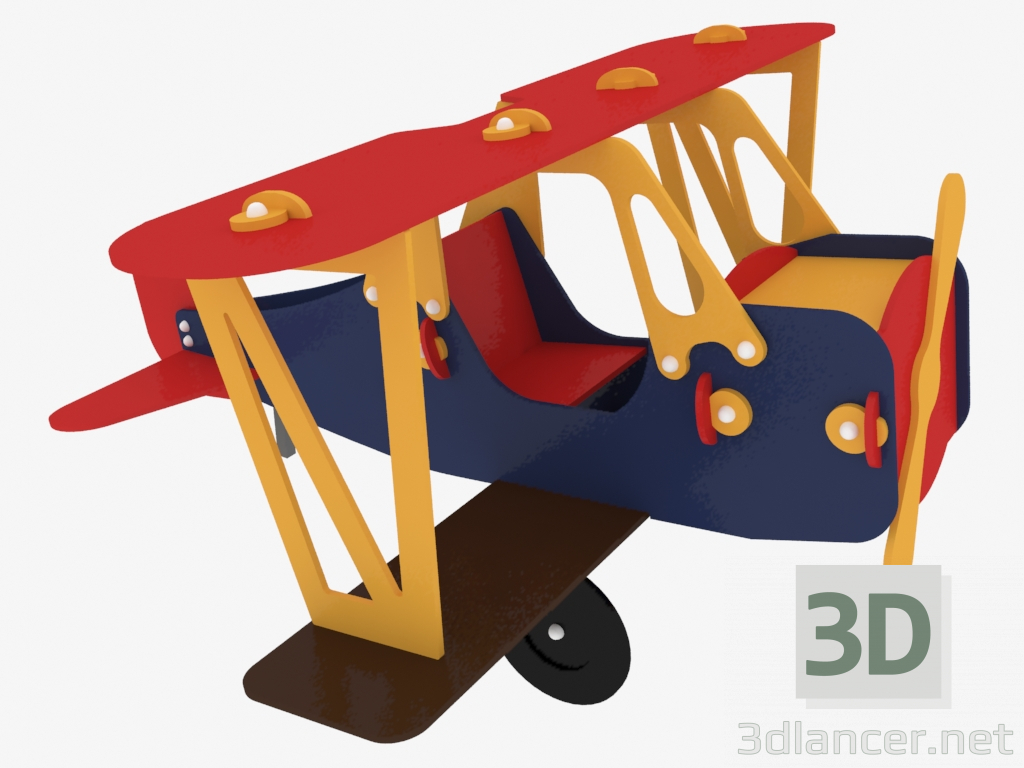 3 डी मॉडल बच्चों के खेलने के उपकरण कुकुरूज़निक (5107) - पूर्वावलोकन