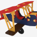 3D modeli Çocuk oyun ekipmanları Kukuruznik (5107) - önizleme
