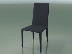 Cadeira 1703 (H 96-97 cm, couro duro, estofamento em couro)