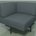3d model Corner module 5254 (90 °, L, one-color upholstery) - preview