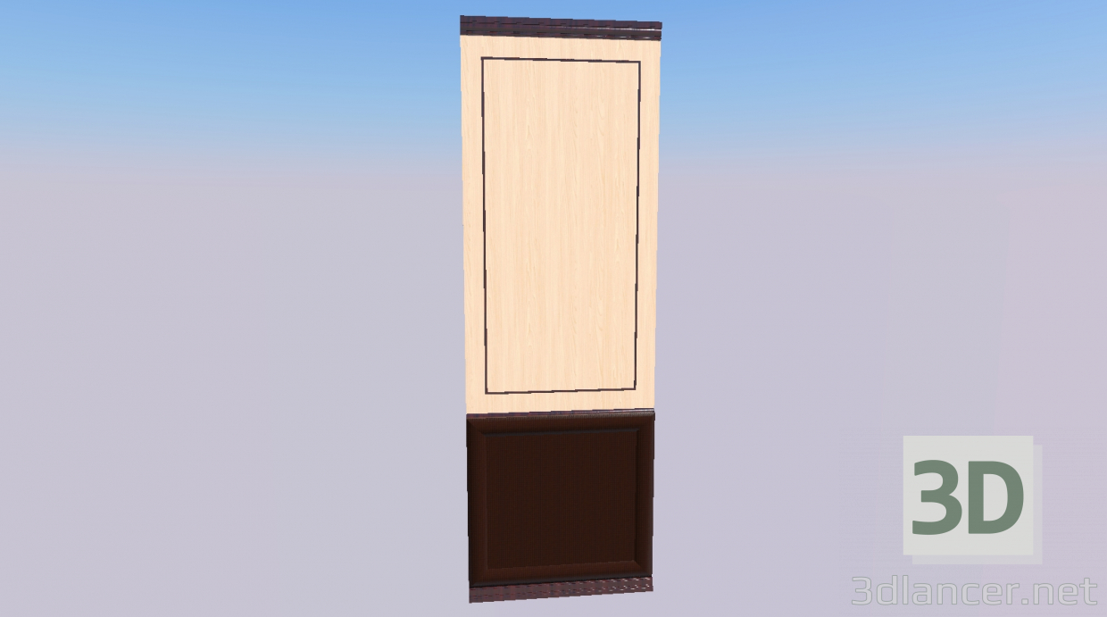 3d model Wall panel - preview