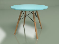 Coffee table Eiffel diameter 60 (blue)