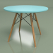 3d модель Кофейный стол Eiffel диаметр 60 (голубой) – превью