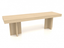 Bench VK 14 (1600x450x475, wood white)