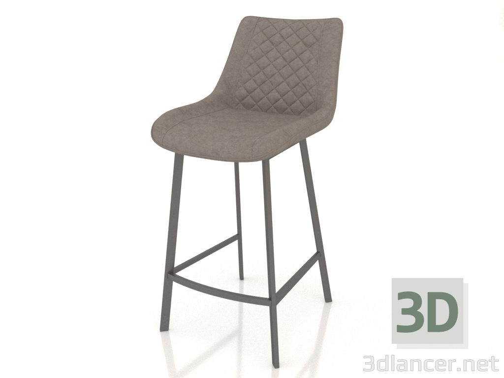 3d model Semi-bar chair Trix (65) 9 - preview