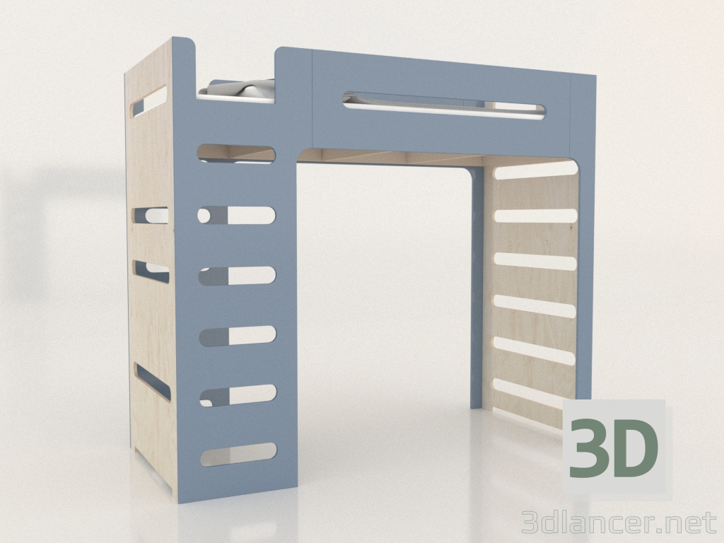 3D modeli Loft yatak MOVE GL (FAMGL2) - önizleme