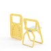 3d Folding chair model buy - render