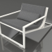3D modeli Benzersiz kulüp sandalyesi (Akik grisi) - önizleme