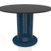 3D modeli Kulüp masası Ø90 (Gri mavi) - önizleme
