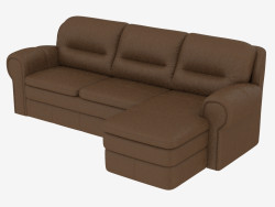 Canapé-lit en cuir