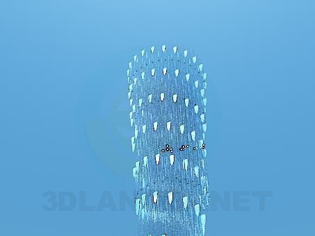 3d model Crystal chandelier - preview 3d model Crystal chandelier - preview