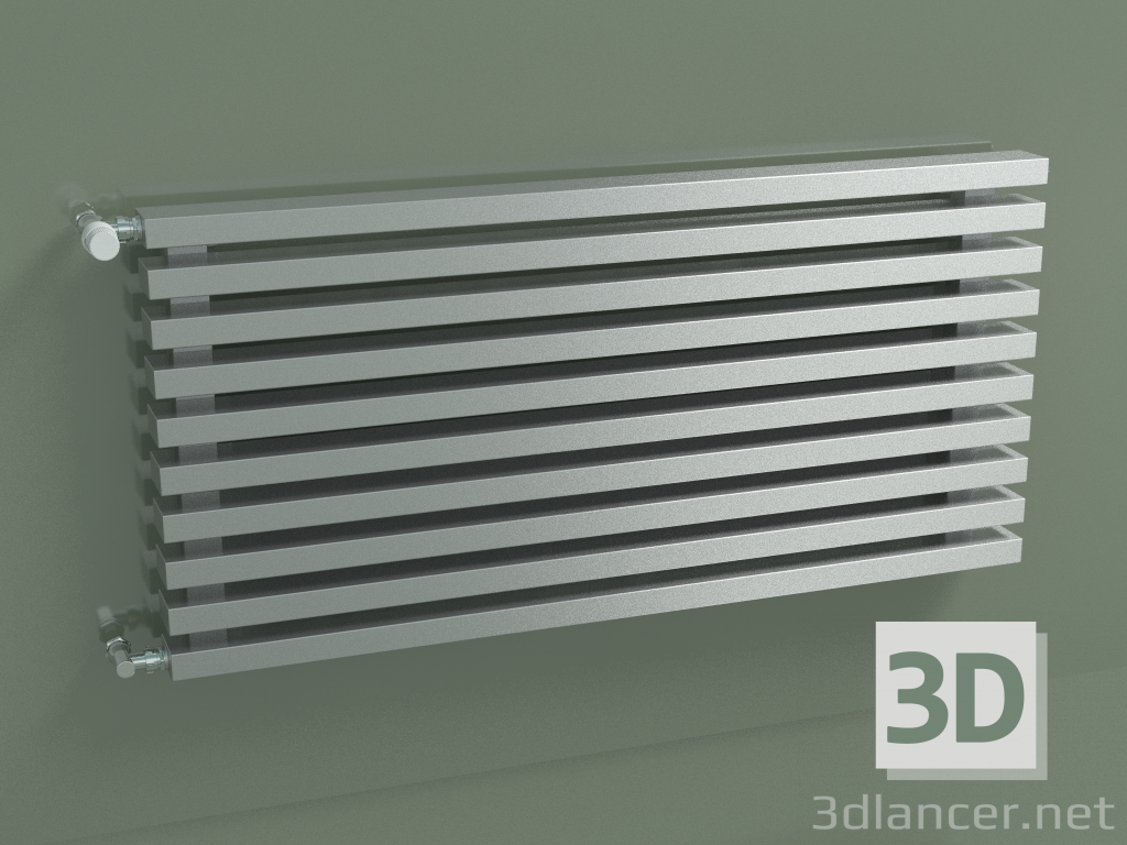 3 डी मॉडल क्षैतिज रेडिएटर आरटीटीए (10 खंड 1000 मिमी 60x30, टेक्नोलैक) - पूर्वावलोकन