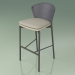 3d model Bar stool 050 (Gray, Metal Smoke, Polyurethane Resin Mole) - preview