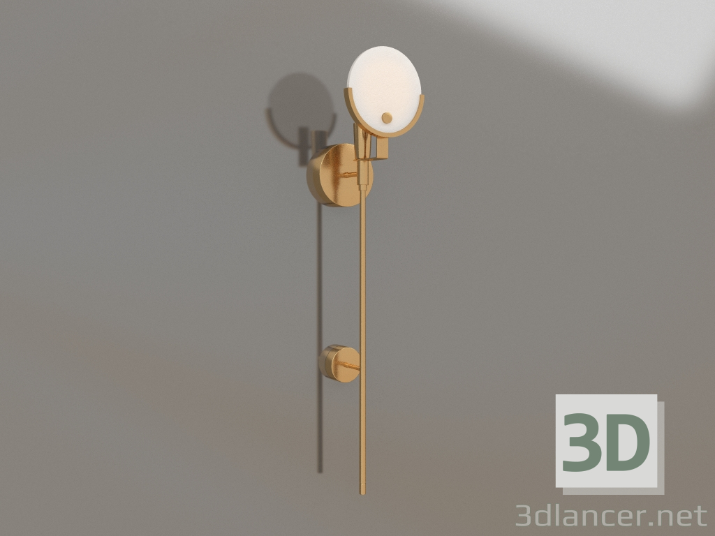 3D modeli Aplik Lilian bronz (08441,20) - önizleme