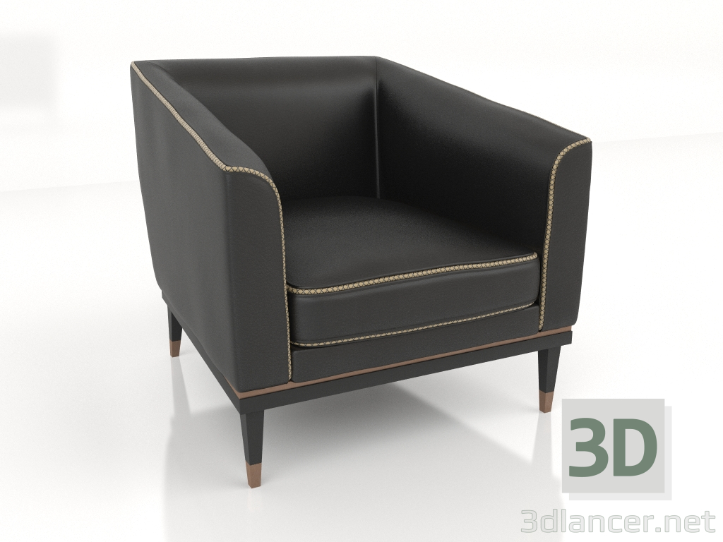 3D Modell Sessel (S537) - Vorschau