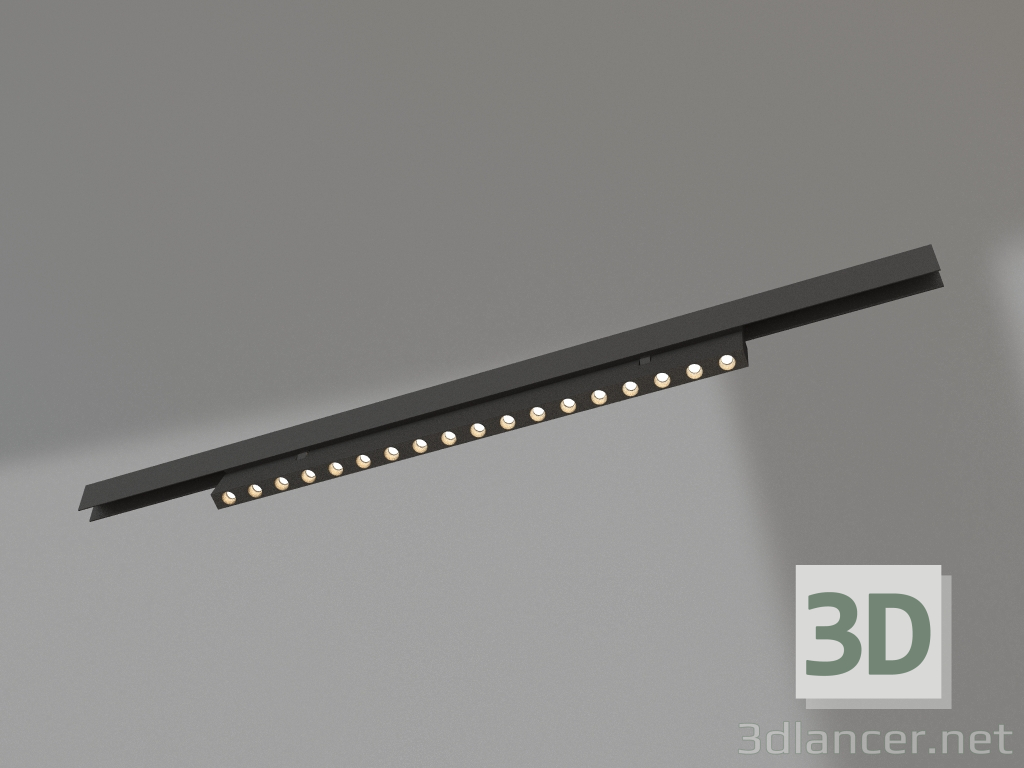 modèle 3D Lampe MAG-DOTS-FOLD-25-S600-18W Warm3000 (BK, 30 degrés, 24V) - preview
