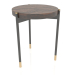 3d model Mesa auxiliar, acabado chapado en ébano, lacado negro mate (Alto 50 Profundidad 39 cm) - vista previa