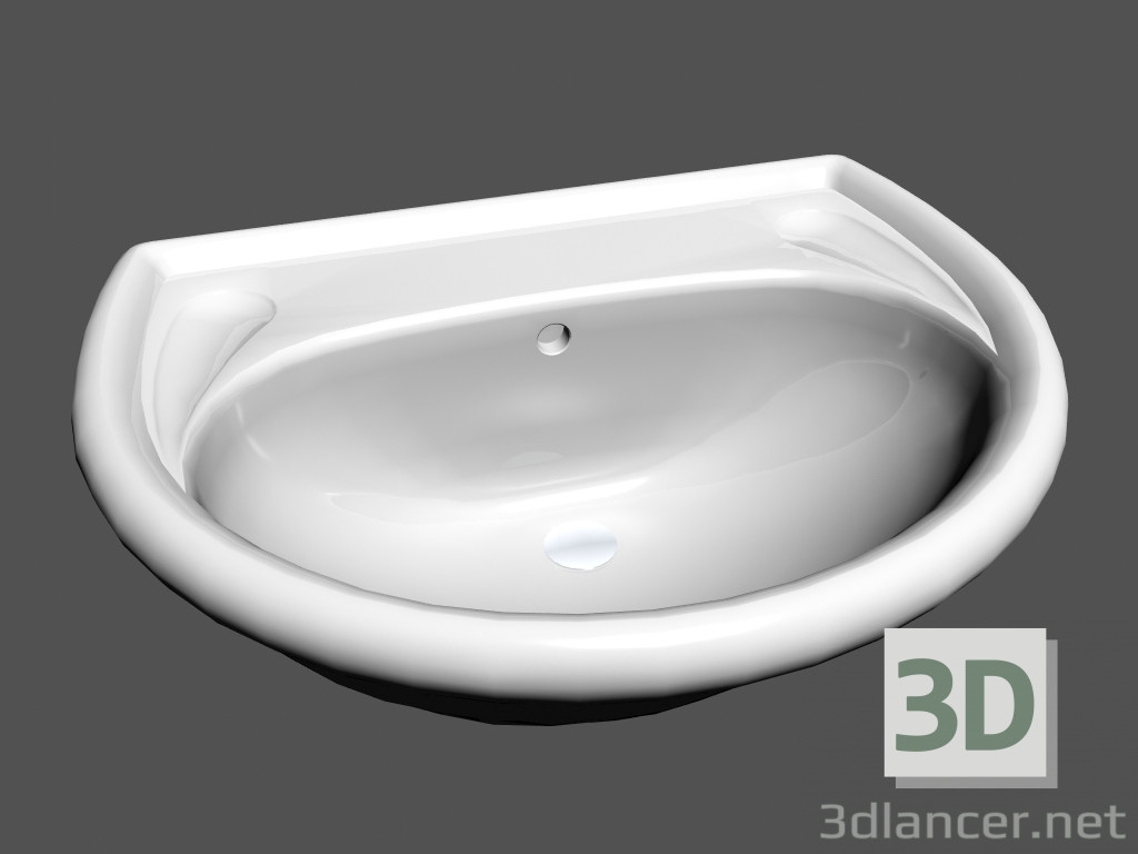 Modelo 3d Sob o lavatório perna l Viena r5 810034 - preview