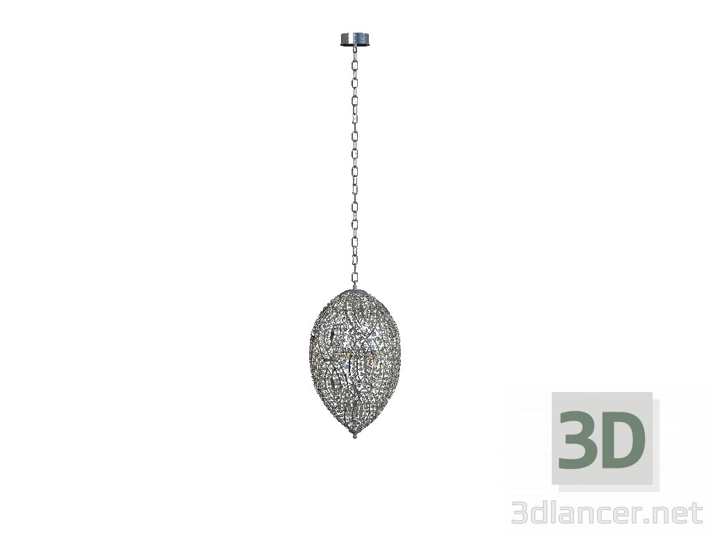 modello 3D OPRAH soffitto lampadario (CH094) - anteprima