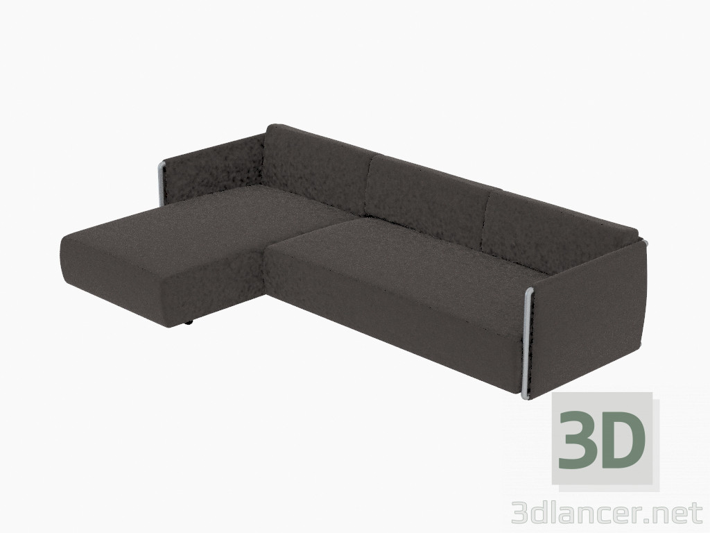 modèle 3D Canapé d'angle triple Composizione 280 - preview