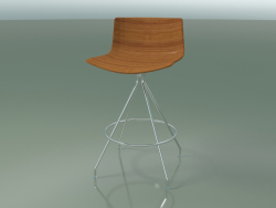 Bar chair 0492 (without upholstery, teak effect)